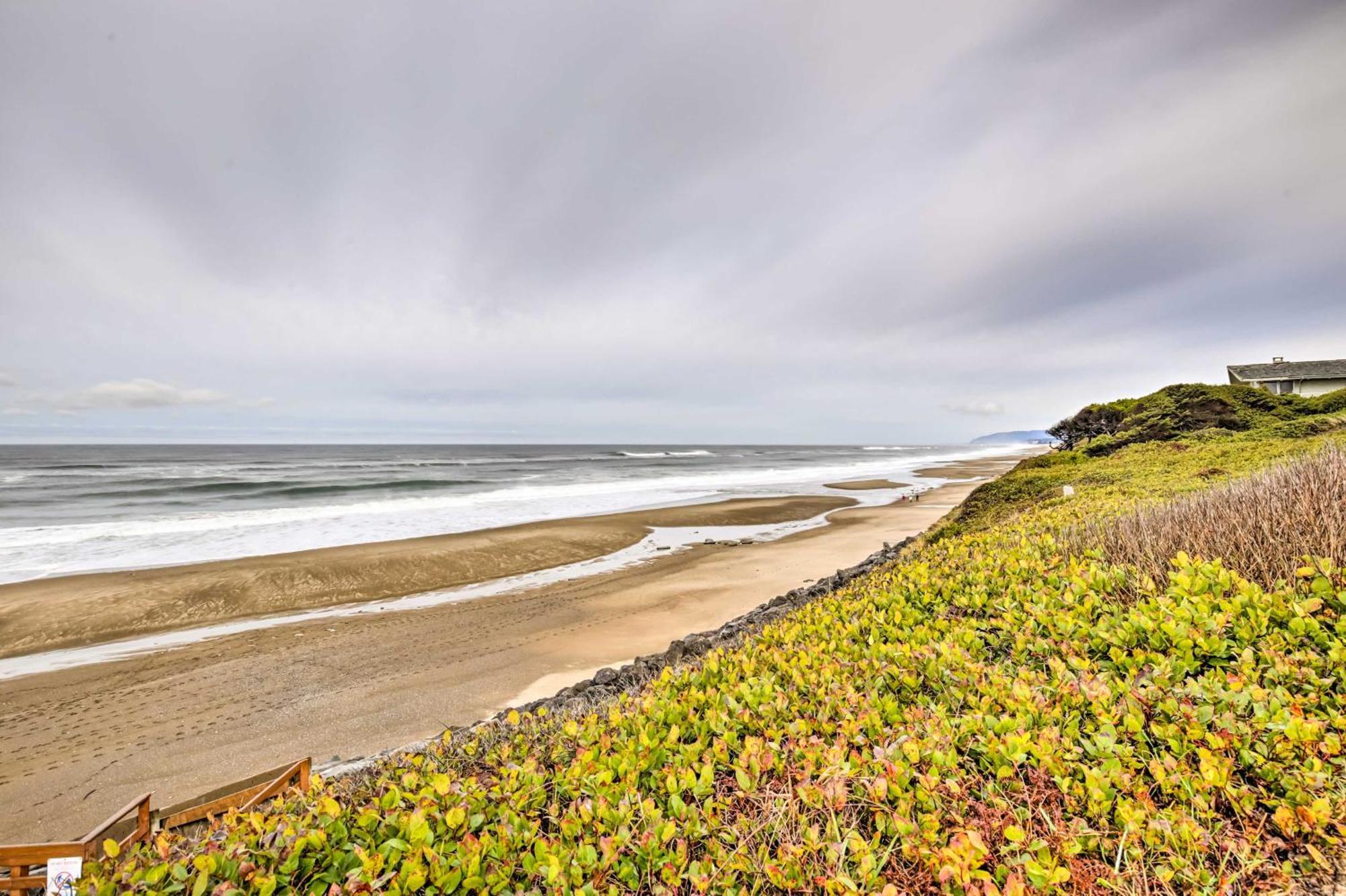 Beachfront Lincoln City Condo-Patio And Pool Access! Εξωτερικό φωτογραφία