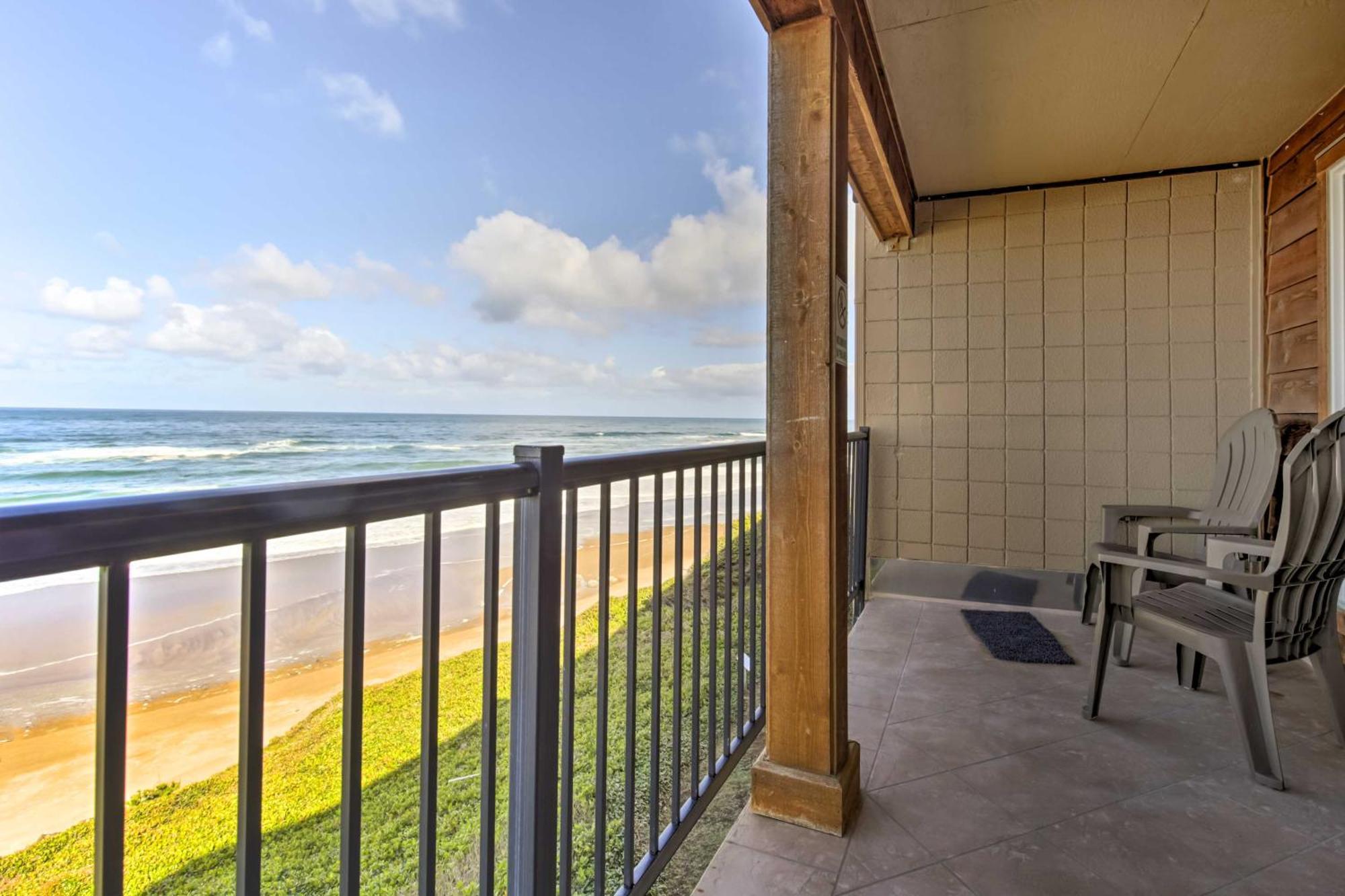 Beachfront Lincoln City Condo-Patio And Pool Access! Εξωτερικό φωτογραφία