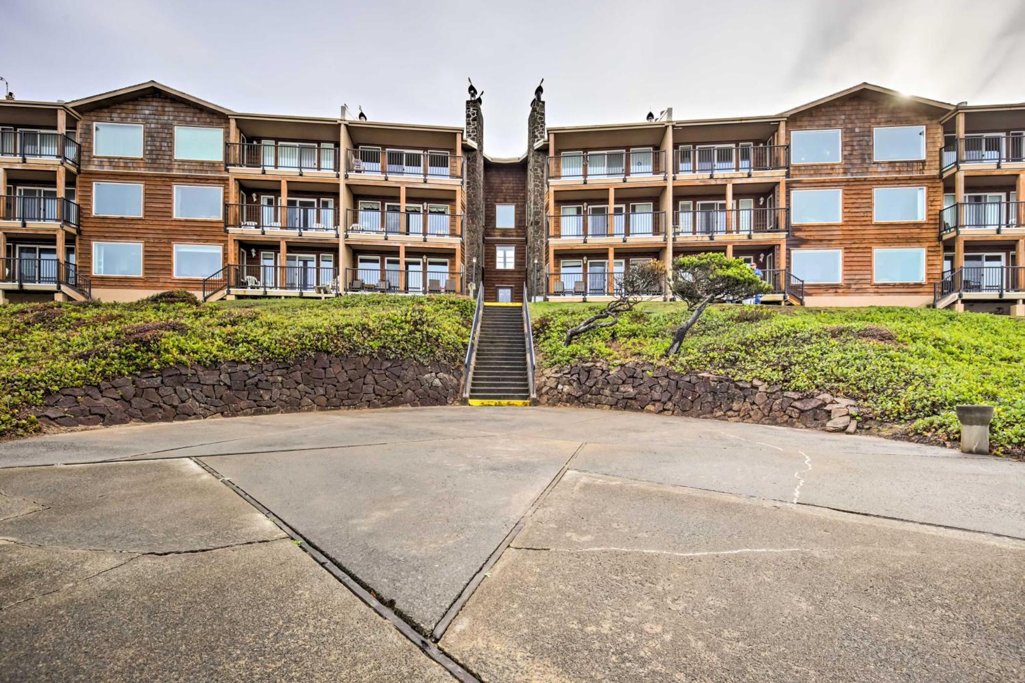 Beachfront Lincoln City Condo-Patio And Pool Access! Εξωτερικό φωτογραφία